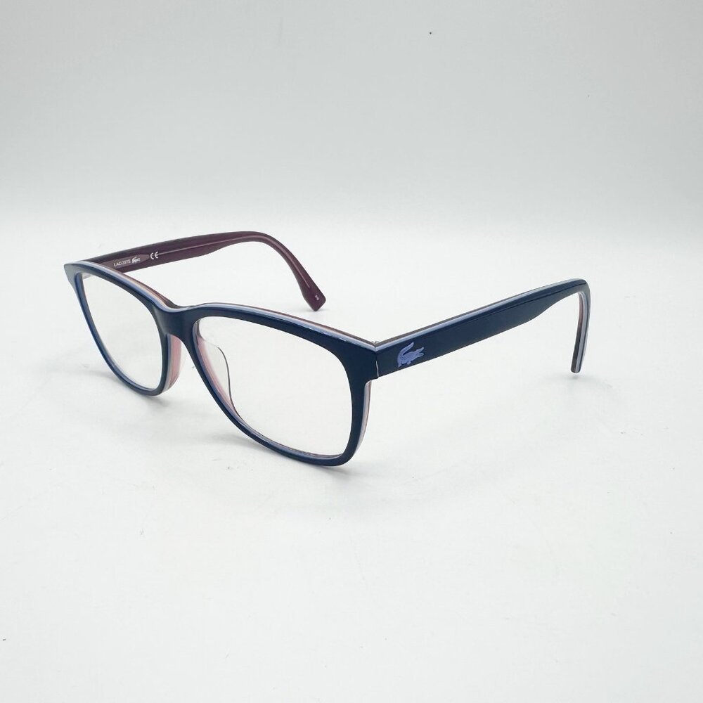 Lacoste Women's Eyeglasses L2776 514 Dark Purple Square Frame 53-15-140